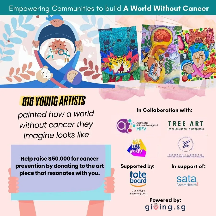 Charity Painting Competition Raises $800,000! Success for Tree Art and Cervical Cancer Alliance